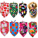 Zachte katoenen bandana's voor huisdieren met stijlvolle patronen en ademend ontwerp voor honden en katten - Ruffy
