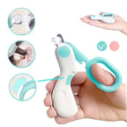 Ergonomische nagelknipper voor huisdieren met LED-licht voor nauwkeurig trimmen - Ruffy