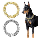 Halsband met juwelen en diamanten inleg Lichtgewicht ABS Ontwerp - Ruffy