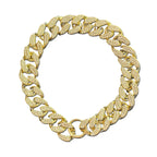 Halsband met juwelen en diamanten inleg Lichtgewicht ABS Ontwerp - Ruffy