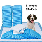 Superabsorberende lekvrije hondentrainingspads 45x60cm Wegwerpverpakking van 50 stuks in blauw - Ruffy