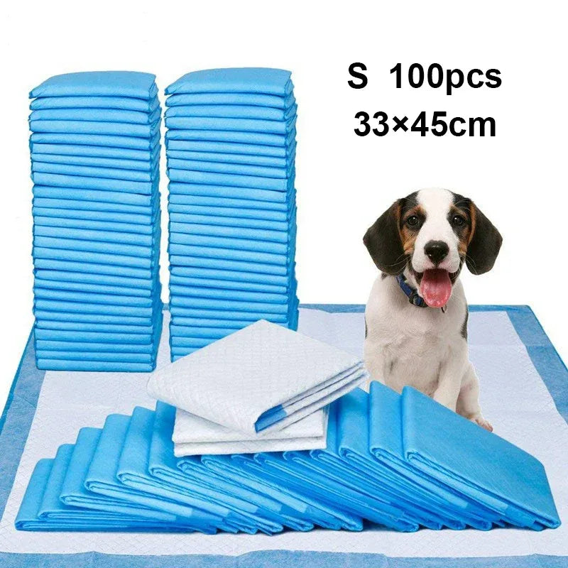 Superabsorberende lekvrije hondentrainingspads 45x60cm Wegwerpverpakking van 50 stuks in blauw - Ruffy