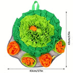Duurzame wasbare hondensnuffelmat Interactief fleece puzzelspeelgoed voor mentale stimulatie - Ruffy