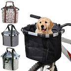 Duurzame fietsmand snelsluiting afneembare stuurtas aluminium Oxford stof 5kg capaciteit - Ruffy