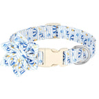 Verstelbare nylon hondenhalsband met levendige bloemenprints Duurzaam en comfortabel voor alle rassen - Ruffy