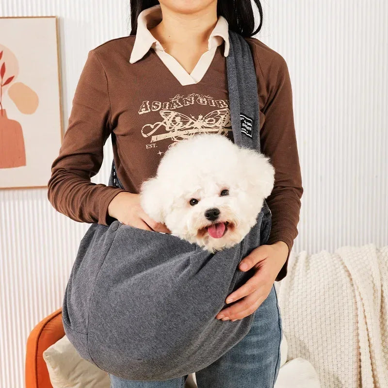 Draagtas voor Huisdieren – Stijlvolle Crossbody Slinger voor Kleine Honden tot 7,5 kg – Duurzaam en Lichtgewicht - Ruffy