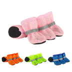 Reflecterende hondenschoenen met antislipzool Comfortabel katoen voor bescherming van de poten bij alle weersomstandigheden - Ruffy