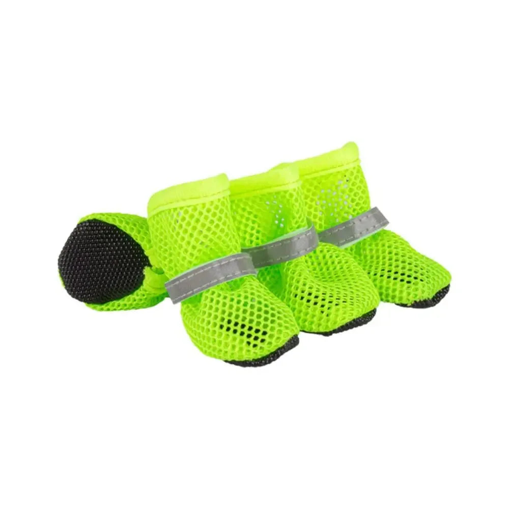 Reflecterende hondenschoenen met antislipzool Comfortabel katoen voor bescherming van de poten bij alle weersomstandigheden - Ruffy