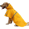 Waterafstotende Hondenregenjas - Hondenjas Met Capuchon En Reflecterende Strips - Ruffy