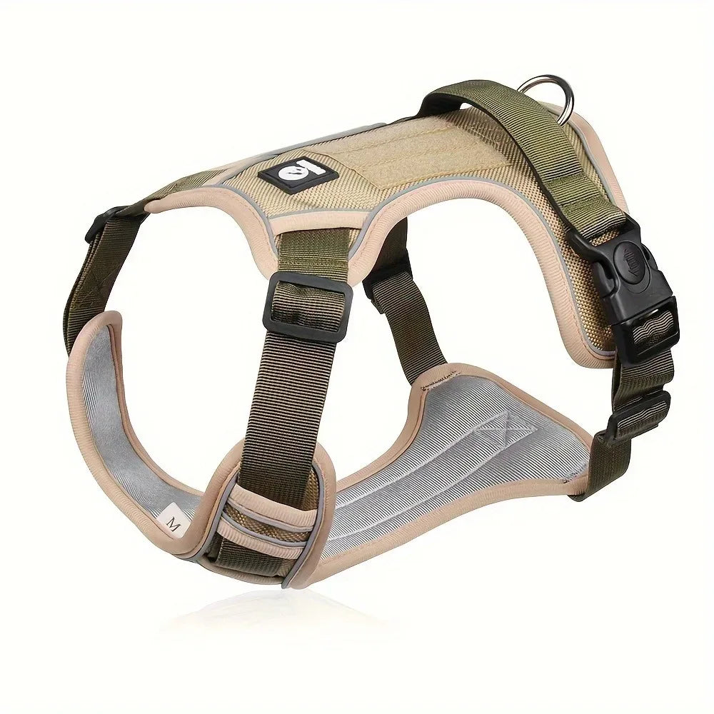 Verstelbaar Reflecterend Hondentuig - Duurzaam Nylon, Comfortabele Pasvorm - Ruffy