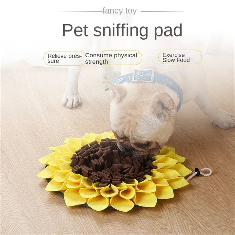 Langzaam voedende snuffelmat voor honden Duurzaam kunststof Leuk interactief ontwerp - Ruffy