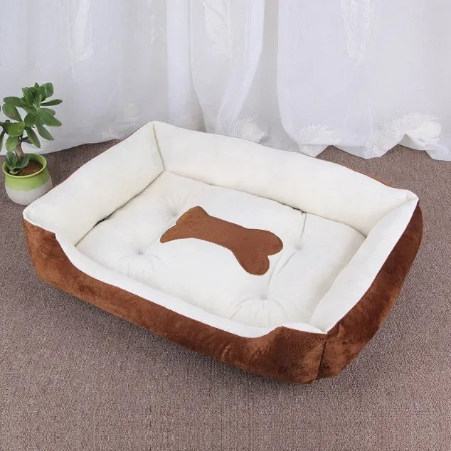 Duurzaam huisdierenbed met zachte vulling Eenvoudig te reinigen nylon materiaal voor kleine tot grote honden en katten - Ruffy