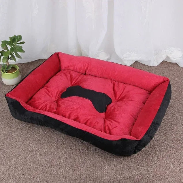 Duurzaam huisdierenbed met zachte vulling Eenvoudig te reinigen nylon materiaal voor kleine tot grote honden en katten - Ruffy