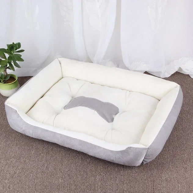 Duurzaam huisdierenbed met zachte vulling Eenvoudig te reinigen nylon materiaal voor kleine tot grote honden en katten - Ruffy