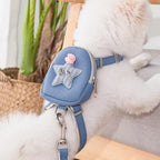 Schattig Hondentuigje met Rugzak Verstelbaar Duurzaam Nylon Ideaal voor Snoepjes Accessoires - Ruffy