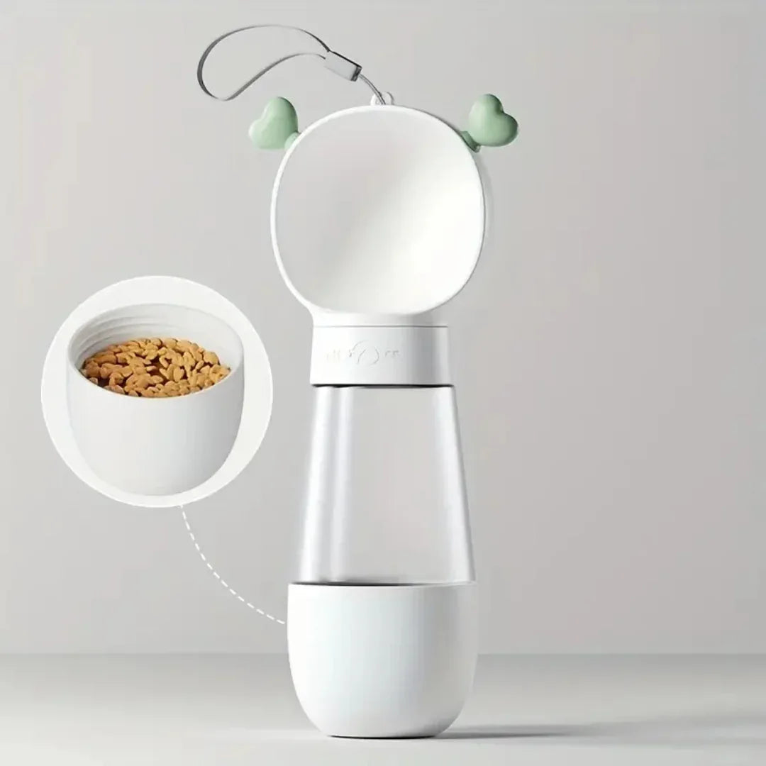 PawPal drinkfles voor huisdieren Onderweg Schattig ontwerp (1+1 GRATIS) - Ruffy