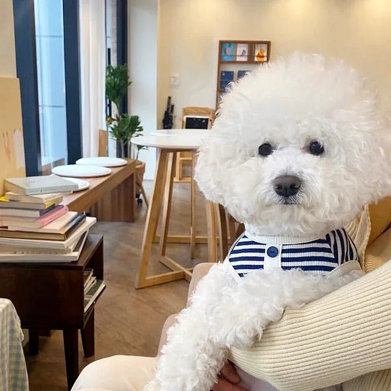 Hond Schattig Gebloemd Zomershirt - Ruffy