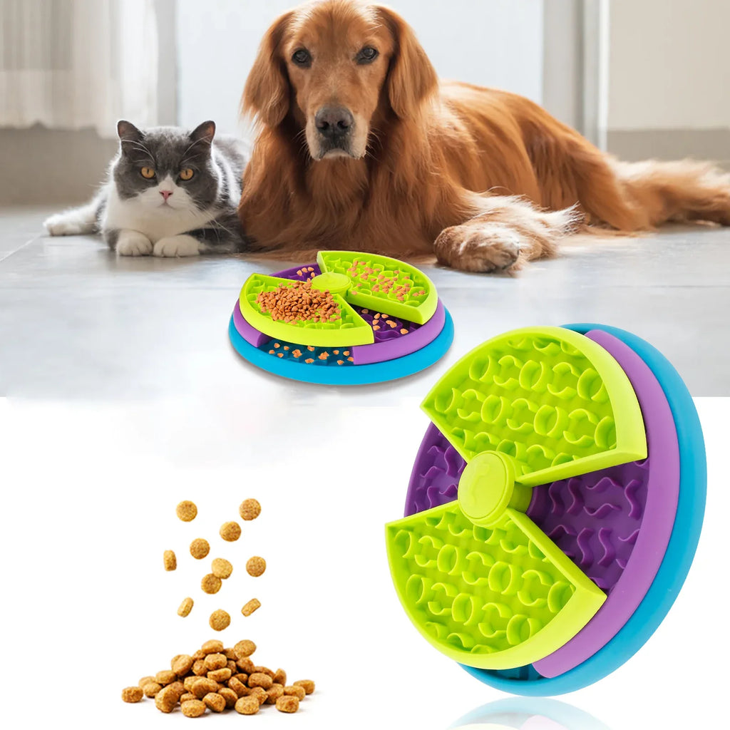 3 Lagen Puzzel Langzame Voerbak voor Honden - Ruffy