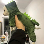 Warme Dinosaurus Jumpsuit voor Honden en Katten Zacht Fleece Schattig Ontwerp en Machinewasbaar - Ruffy