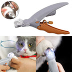 LED Nagelknipper voor Honden & Katten | Roestvrijstalen Messen | Veiligheidsbeugel - Ruffy