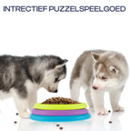 3 Lagen Puzzel Langzame Voerbak voor Honden - Ruffy