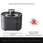 USB Elektrische Kattenwaterfontein Met Autofilter Geluidloos Recirculerend Water Verbeterde Hydratatie Hygiëne - Ruffy