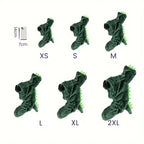 Warme Dinosaurus Jumpsuit voor Honden en Katten Zacht Fleece Schattig Ontwerp en Machinewasbaar - Ruffy