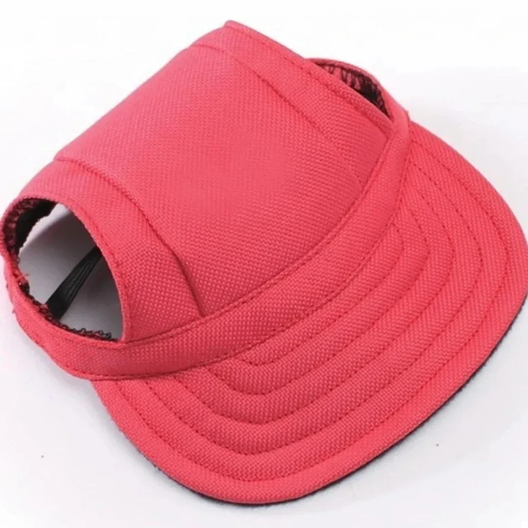 Canvas Baseballpet voor Kleine Honden Verstelbaar en UV-Bescherming Voor Zomeravonturen - Ruffy