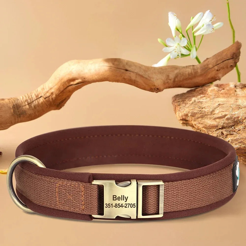 Gepersonaliseerde Nylon Halsband - Ruffy