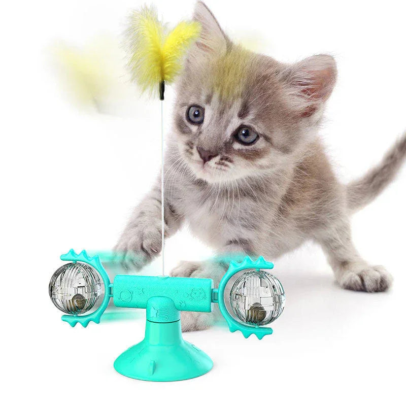 Spinnend En Krabbend Kattenspeeltje - Ruffy