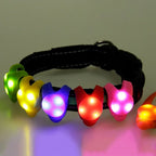 LED Silicone Knipperhanger Voor Huisdieren Verhoogde Zichtbaarheid Waterdicht Duurzaam Meerdere Knippermodi Voor Nachtveiligheid - Ruffy
