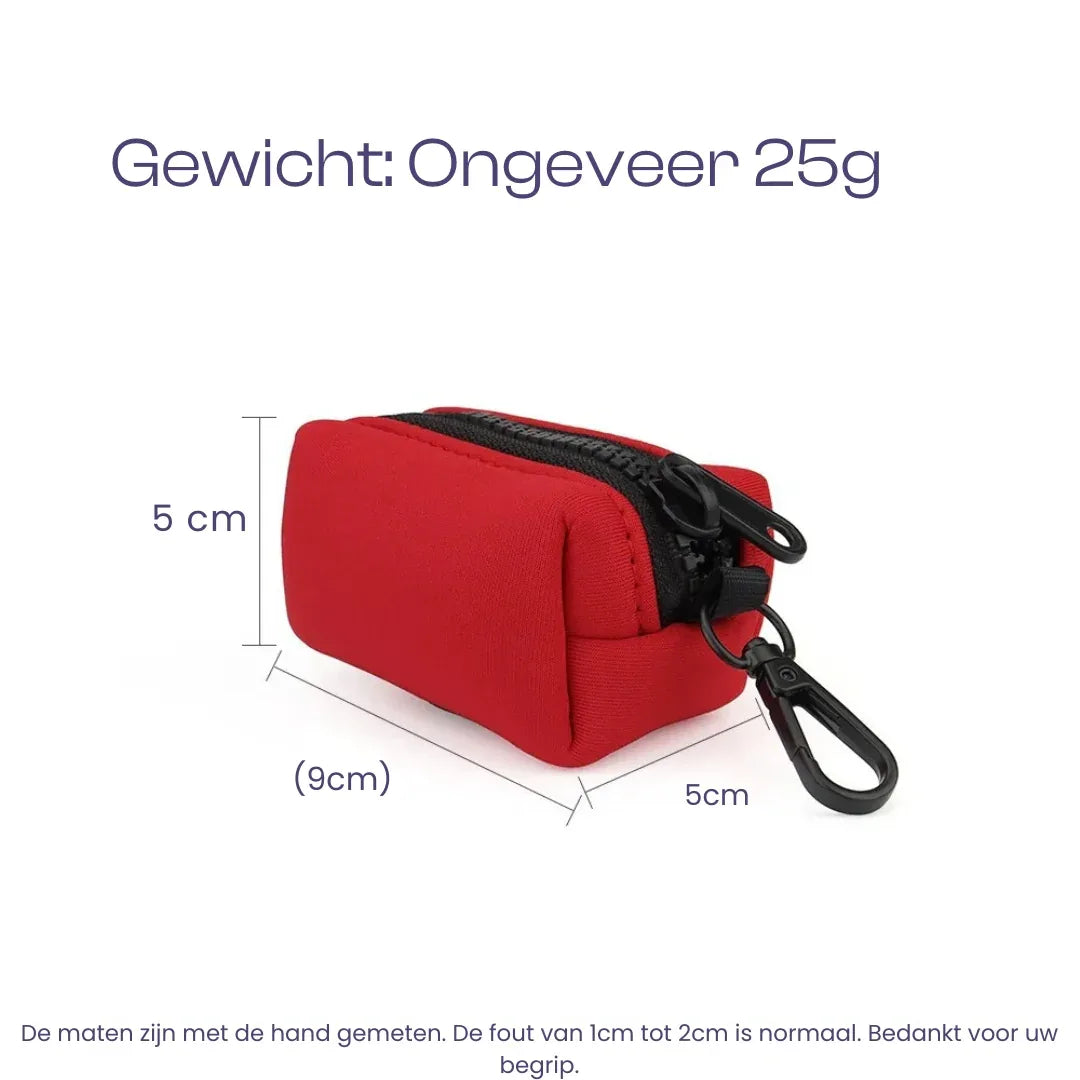Handige Poepzak Dispenser Compact Lichtgewicht Eenvoudig Bij te Vullen Veelzijdige Bevestiging Geschikt voor Buiten - Ruffy