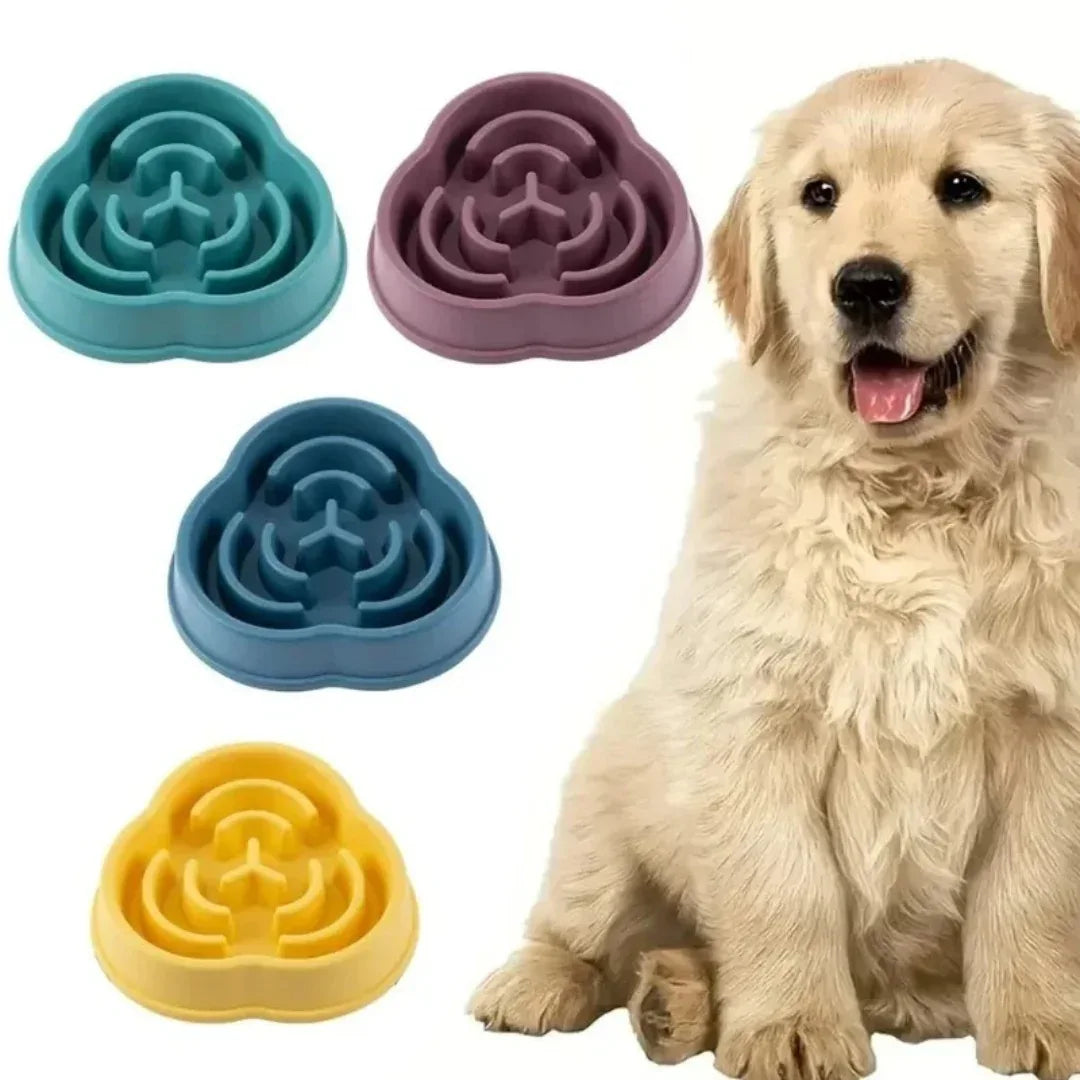Duurzame Anti-slip Langzame Honden Voerbak - Ruffy