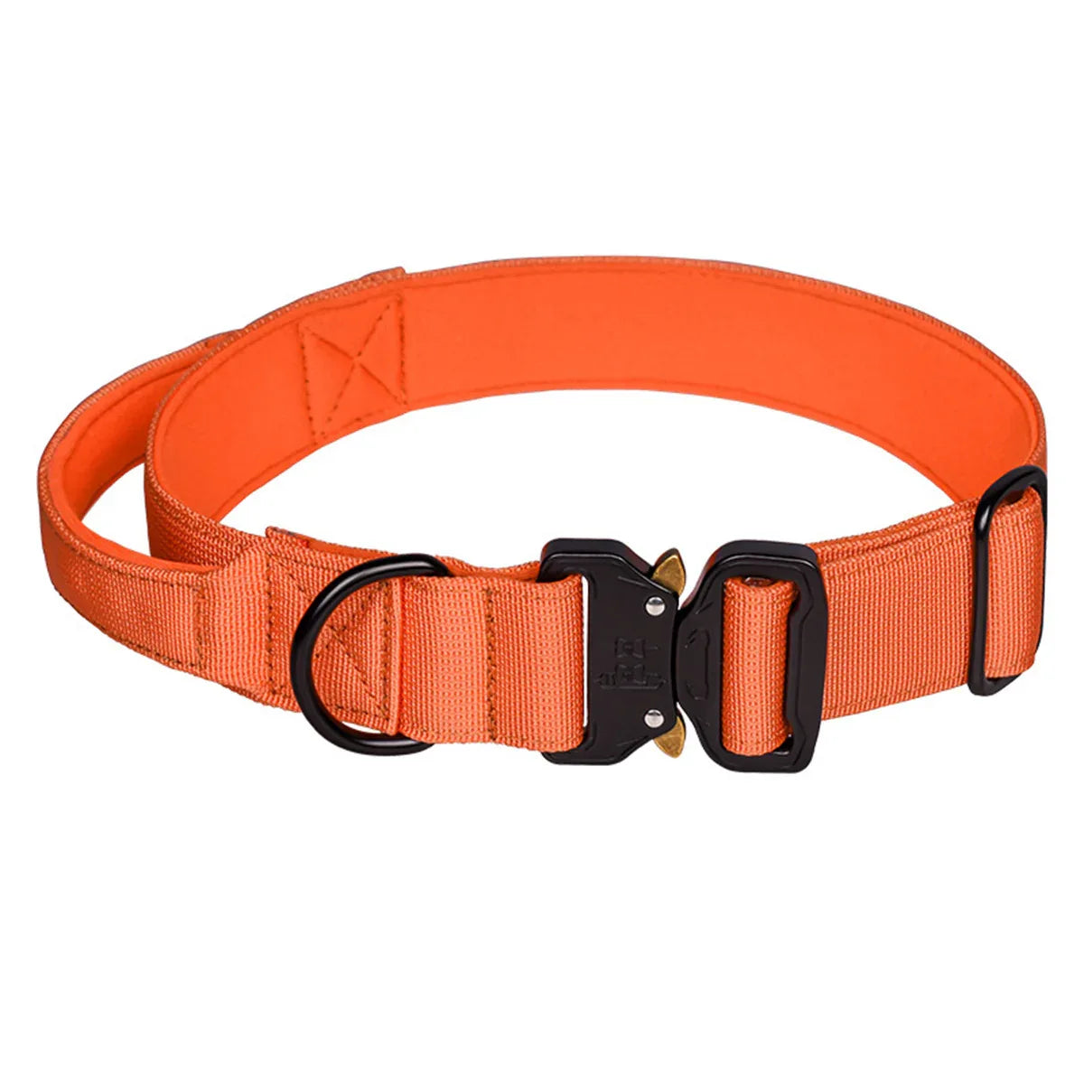 Zware Hondentrainingshalsband | Extra Sterk Nylon | Handvat - Ruffy