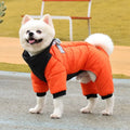 Reflecterende Waterdichte Winter Jumpsuit Voor Franse Bulldogs Warm Veilig Duurzaam Met Harnas - Ruffy