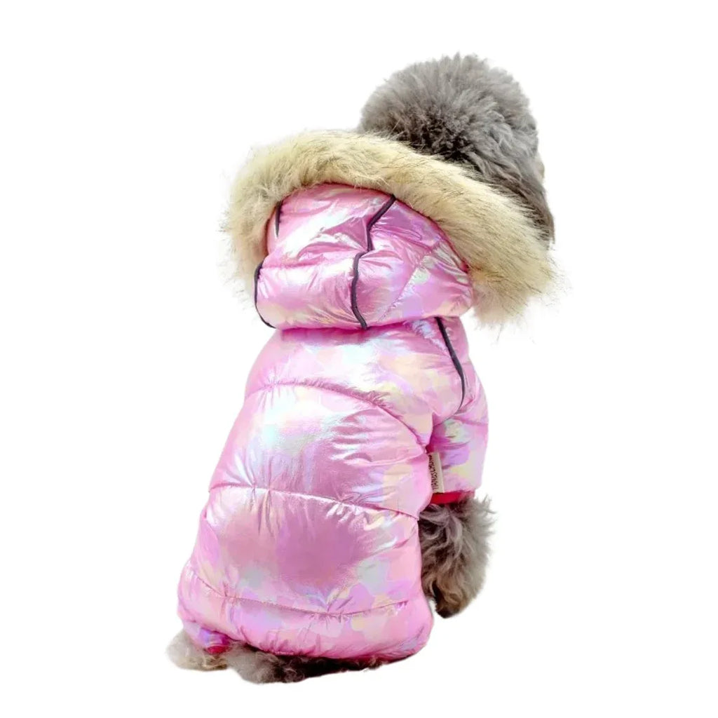 Kleine en Medium Hondenjas Winter Dons Machinewasbaar, Waterdicht - Ruffy