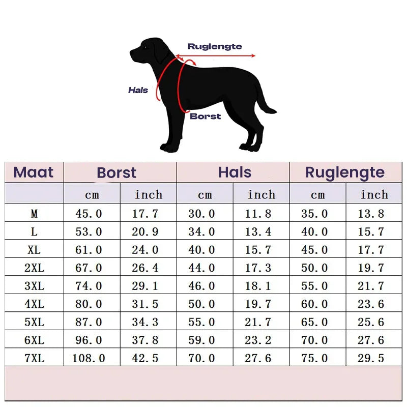 Winterjas Voor Honden Warm Waterbestendig Stijlvol Baseballjack Reflecterend Verstelbaar - Ruffy