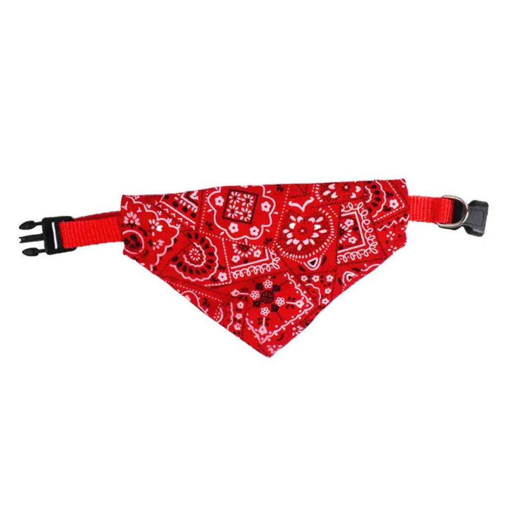 Verstelbare Hondenbandana Omkeerbaar Stijlvol Comfortabel Zacht Katoen Machinewasbaar Voor Alle Maten - Ruffy