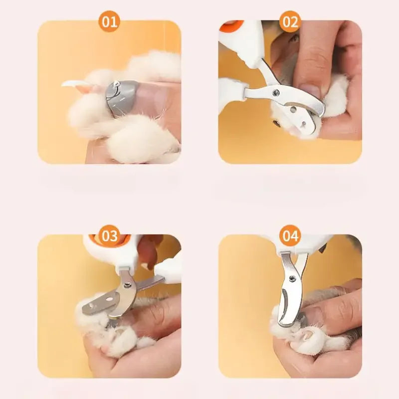 Hondennageltang Precisieknippen Veiligheidsscherm Ergonomische Grip Duurzaam Plastic en Metaal - Ruffy