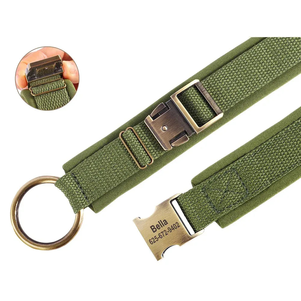 Gepersonaliseerde Nylon Halsband - Ruffy