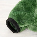 Warme Dinosaurus Jumpsuit voor Honden en Katten Zacht Fleece Schattig Ontwerp en Machinewasbaar - Ruffy
