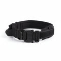 Hondenhalsband en Riem Set | Tactisch Zwaar Nylon | Metalen Gesp - Ruffy