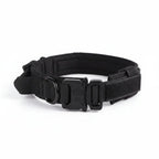 Hondenhalsband en Riem Set | Tactisch Zwaar Nylon | Metalen Gesp - Ruffy