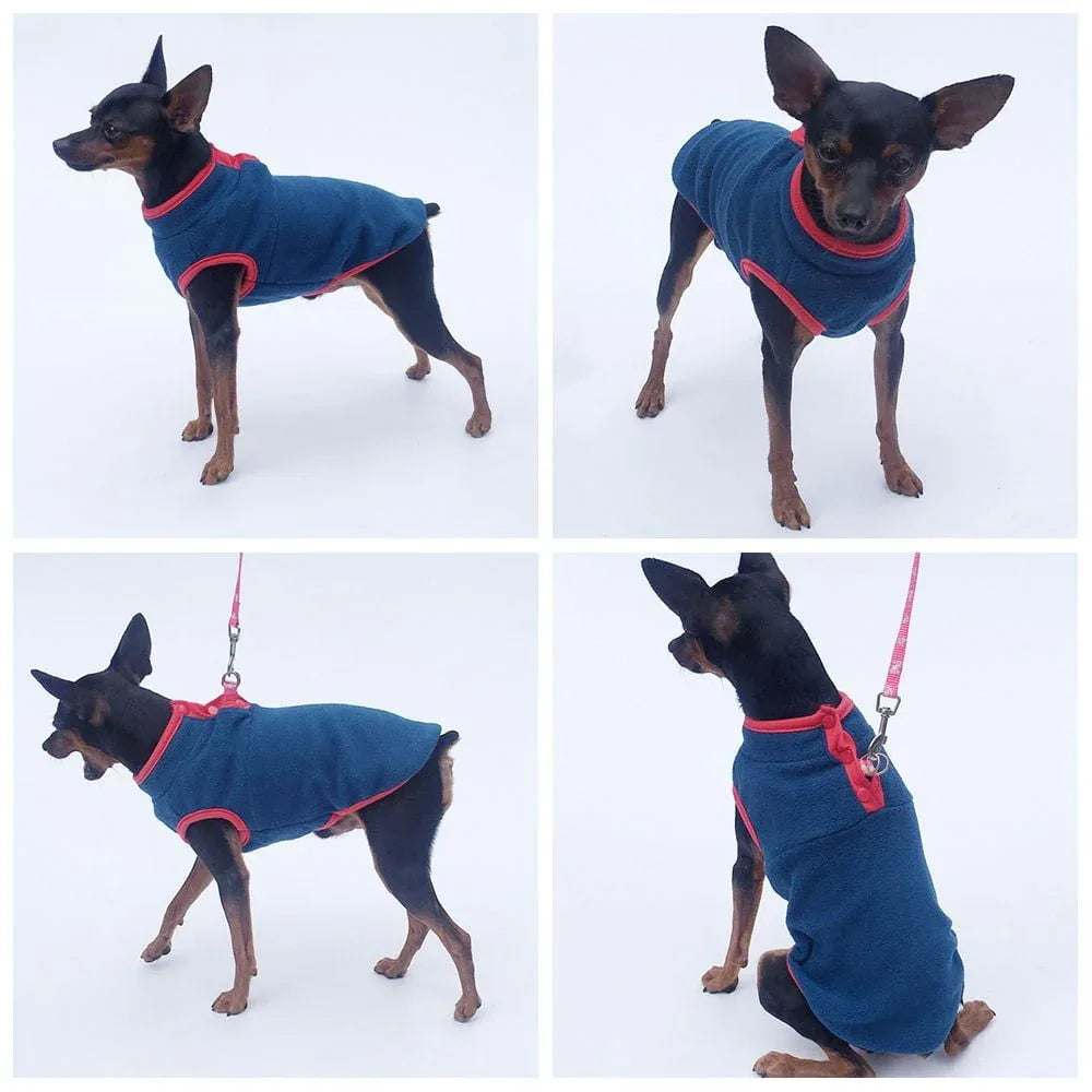 Zachte Fleece Warme Kleine Honden Trui - Ruffy