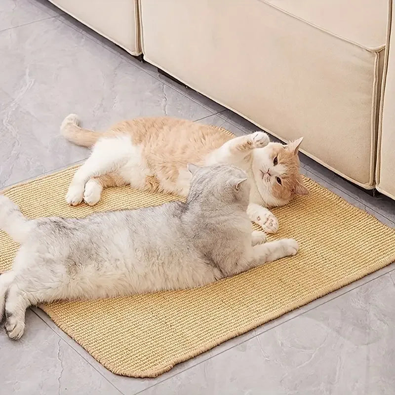 Katten Krabmat van Sisal Beschermt Meubels Duurzaam Gezond Krabgedrag Beschikbaar in S M L - Ruffy