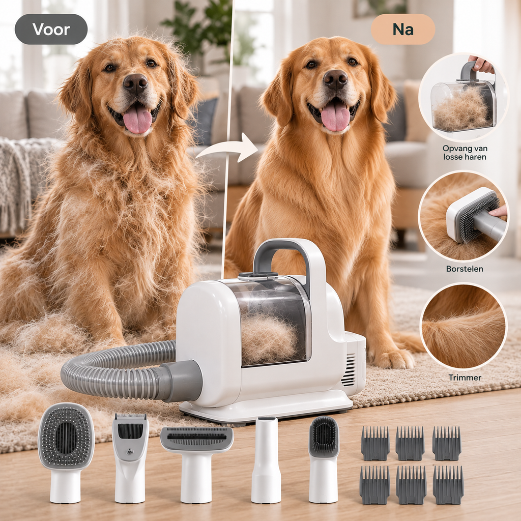 GroomPro™ Vacuüm Verzorgingssysteem