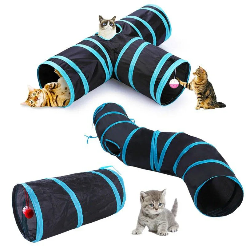 Katten Tunnelbaan Interactief Duurzaam Opvouwbaar Beschikbaar in Meerdere Configuraties - Ruffy