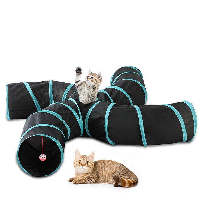 Katten Tunnelbaan Interactief Duurzaam Opvouwbaar Beschikbaar in Meerdere Configuraties - Ruffy