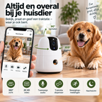 Watch&Treat™ 360° Huisdiercamera