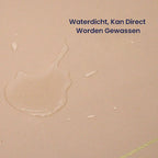 Aanpasbare waterbestendige voermat voor huisdieren met morsbescherming Lichtgewicht PU-ontwerp Grijs 45x30cm - Ruffy